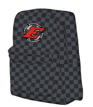 Eldora Speedway Checkered Logo Backpacks