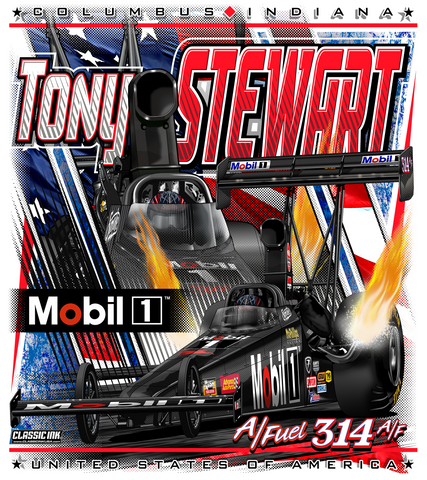 Tony Stewart TAD America Proud Decal