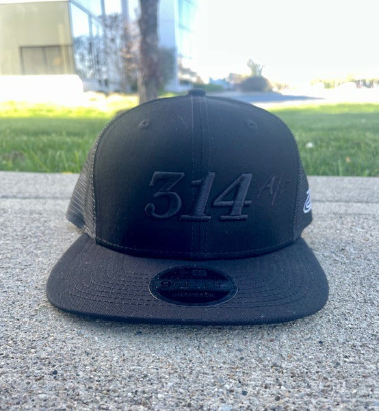 Blacked Out 314 Flatbill