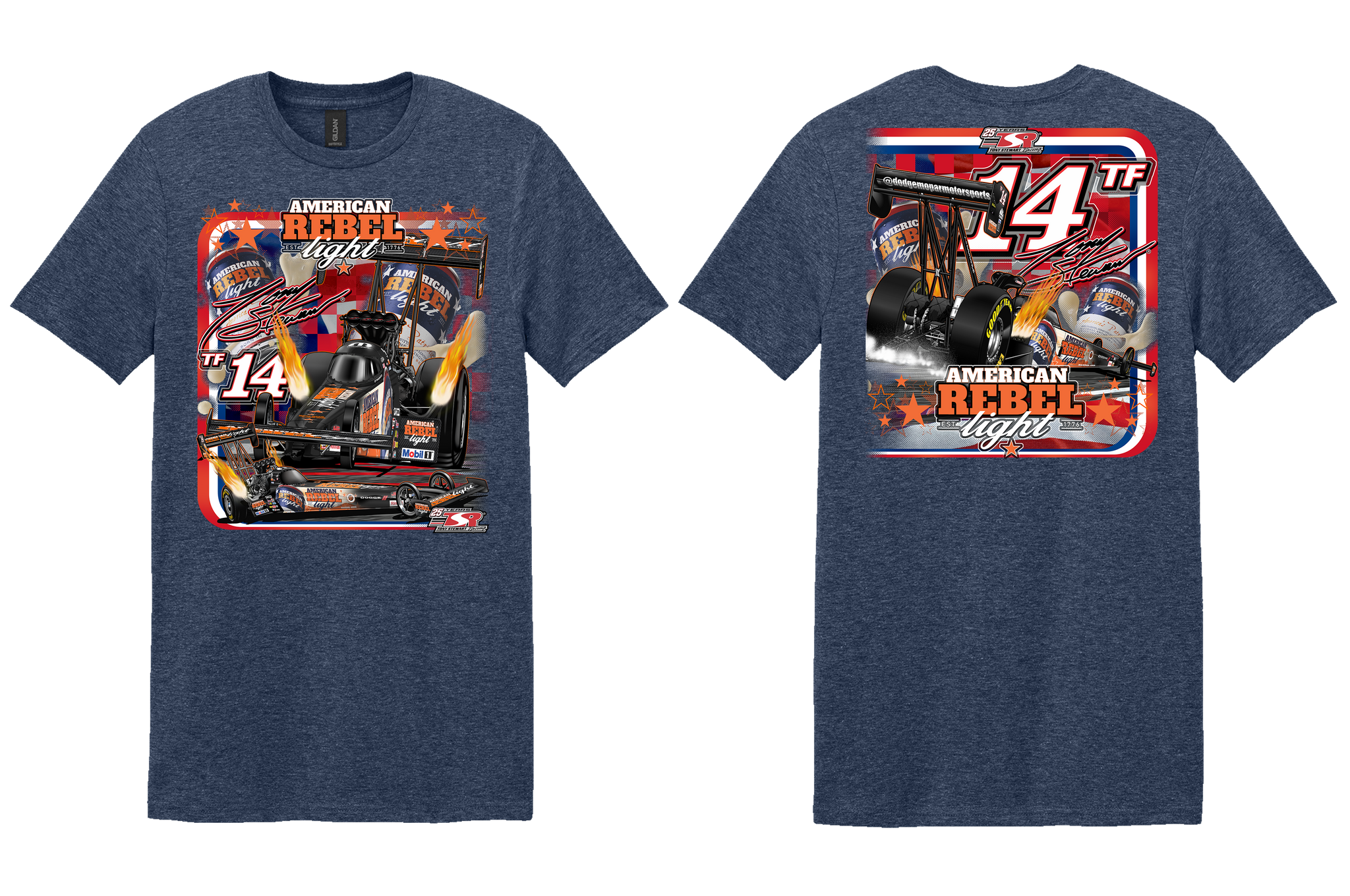 Tony Stewart American Rebel Design