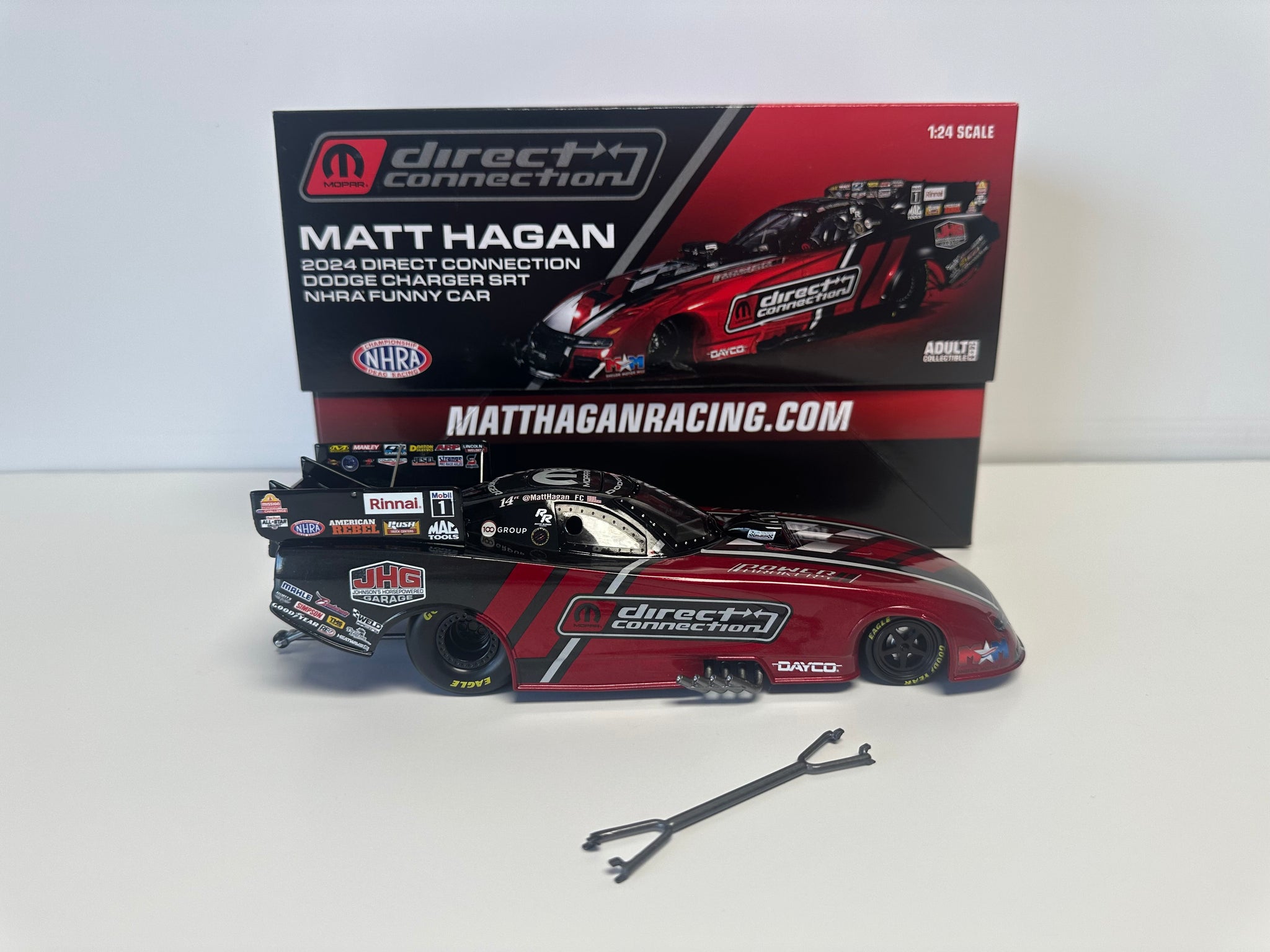 1:24 Matt Hagan 2024 Funny Car Diecast