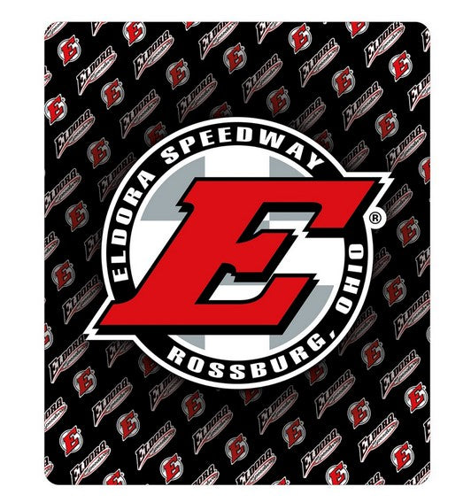 Eldora Speedway Logo Blanket