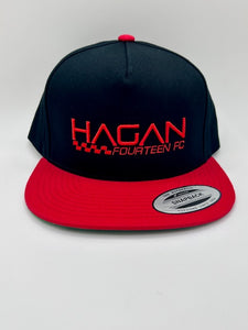 Matt Hagan Red & Black Snapback