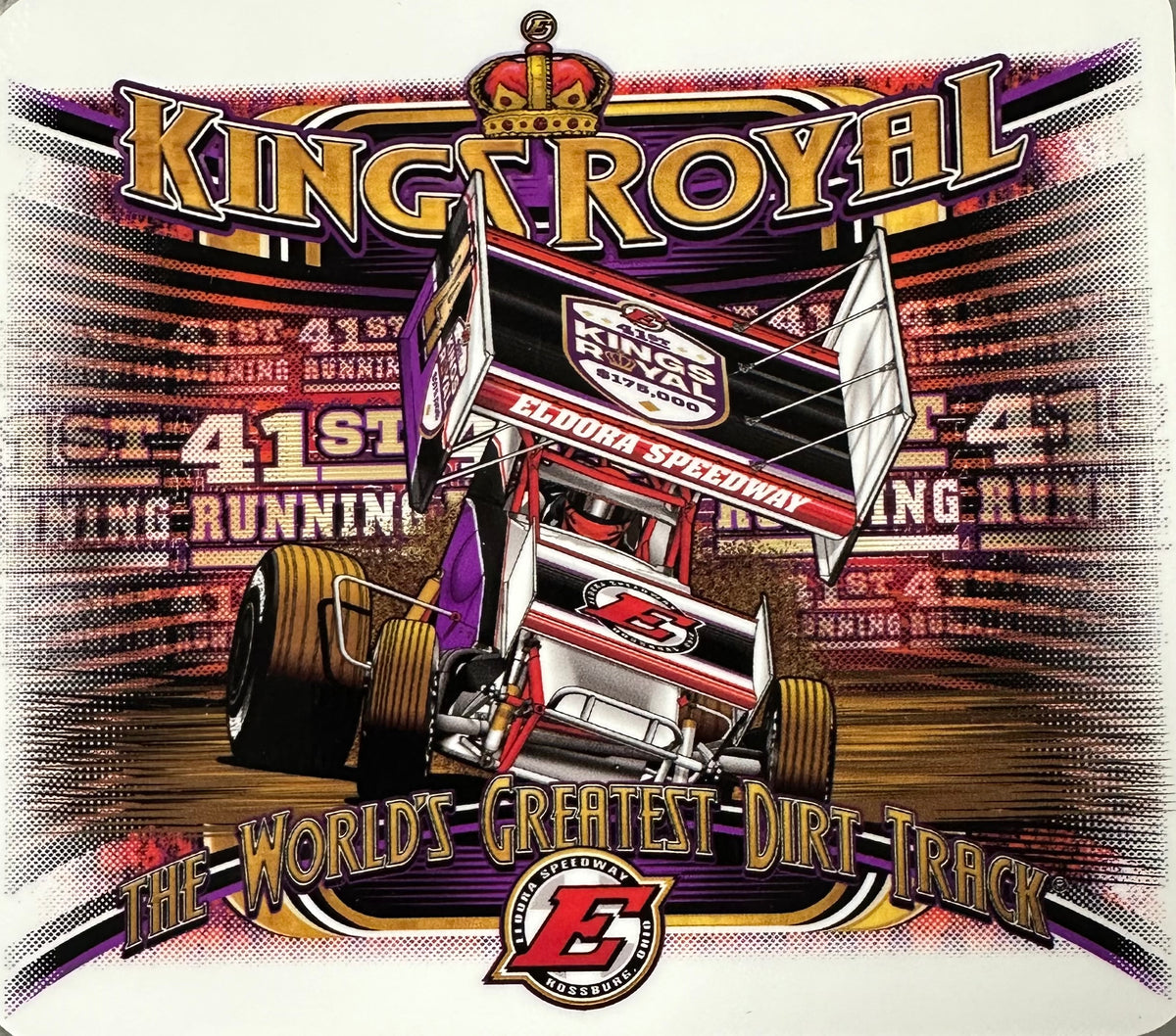 Eldora Speedway 41st Kings Royal Decal Tony Stewart Store