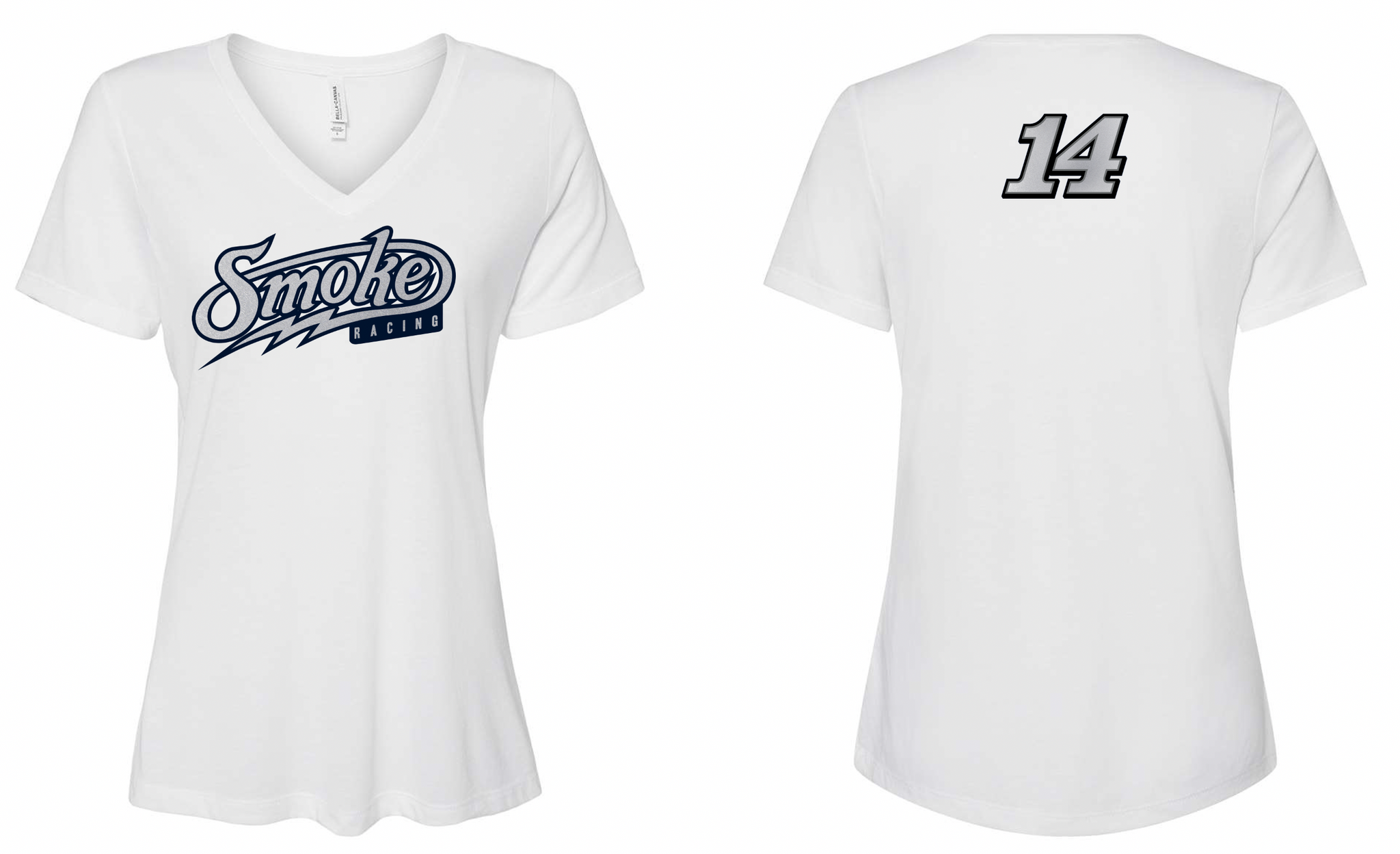 Ladies Smoke Racing Tee