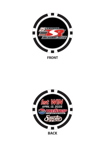 Tony Stewart First Win Top Fuel Ball Marker Chip