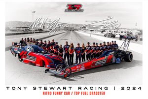 Tony Stewart Racing Nitro 2024 Team Poster