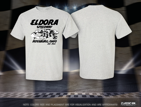 Eldora Speedway Late Model Flagger T-Shirt