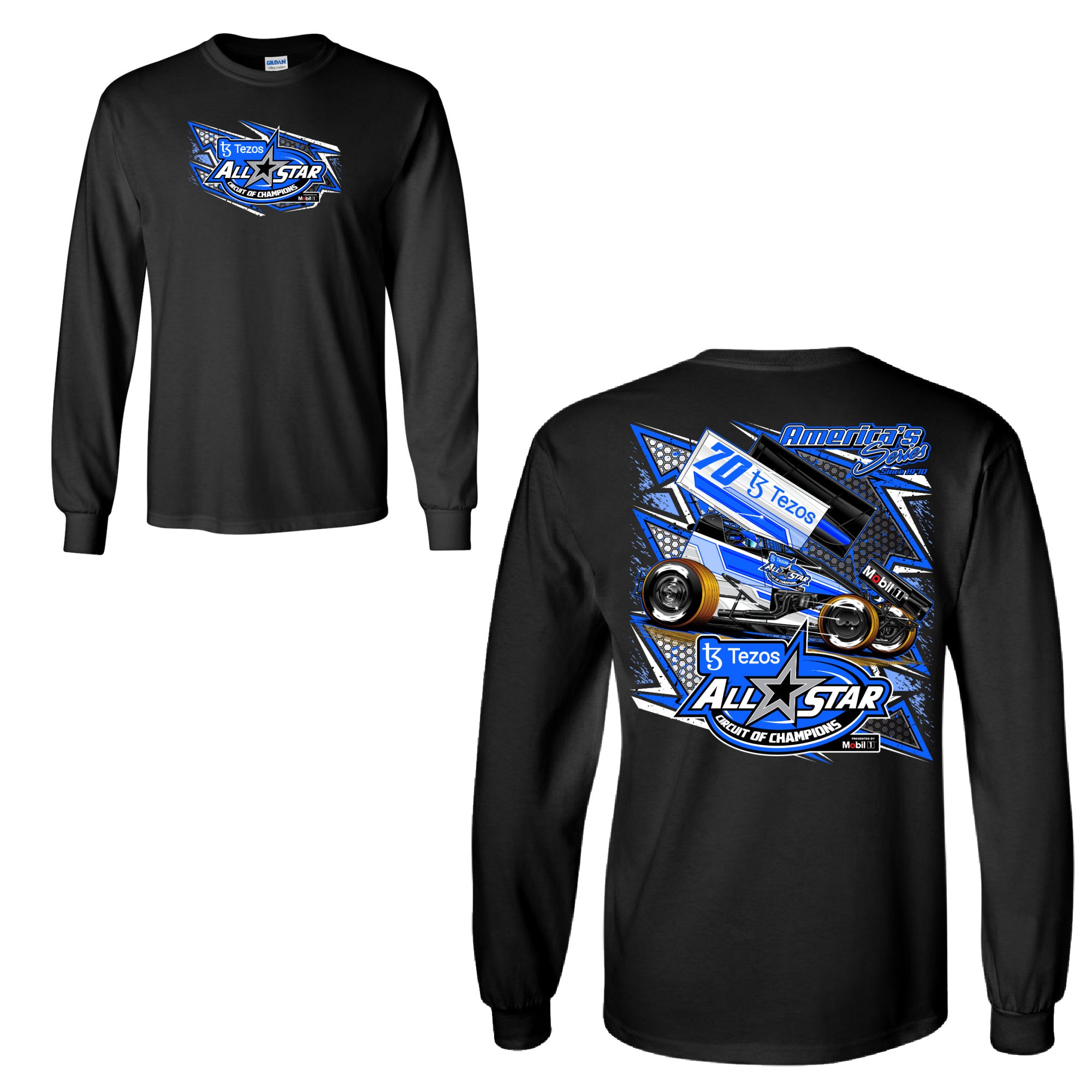 All Star Circuit of Champions Car Design Long Sleeve