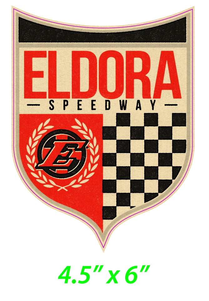 Eldora Speedway Crest Decal