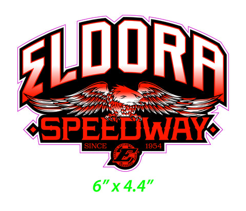 Eldora Speedway Eagle Decal