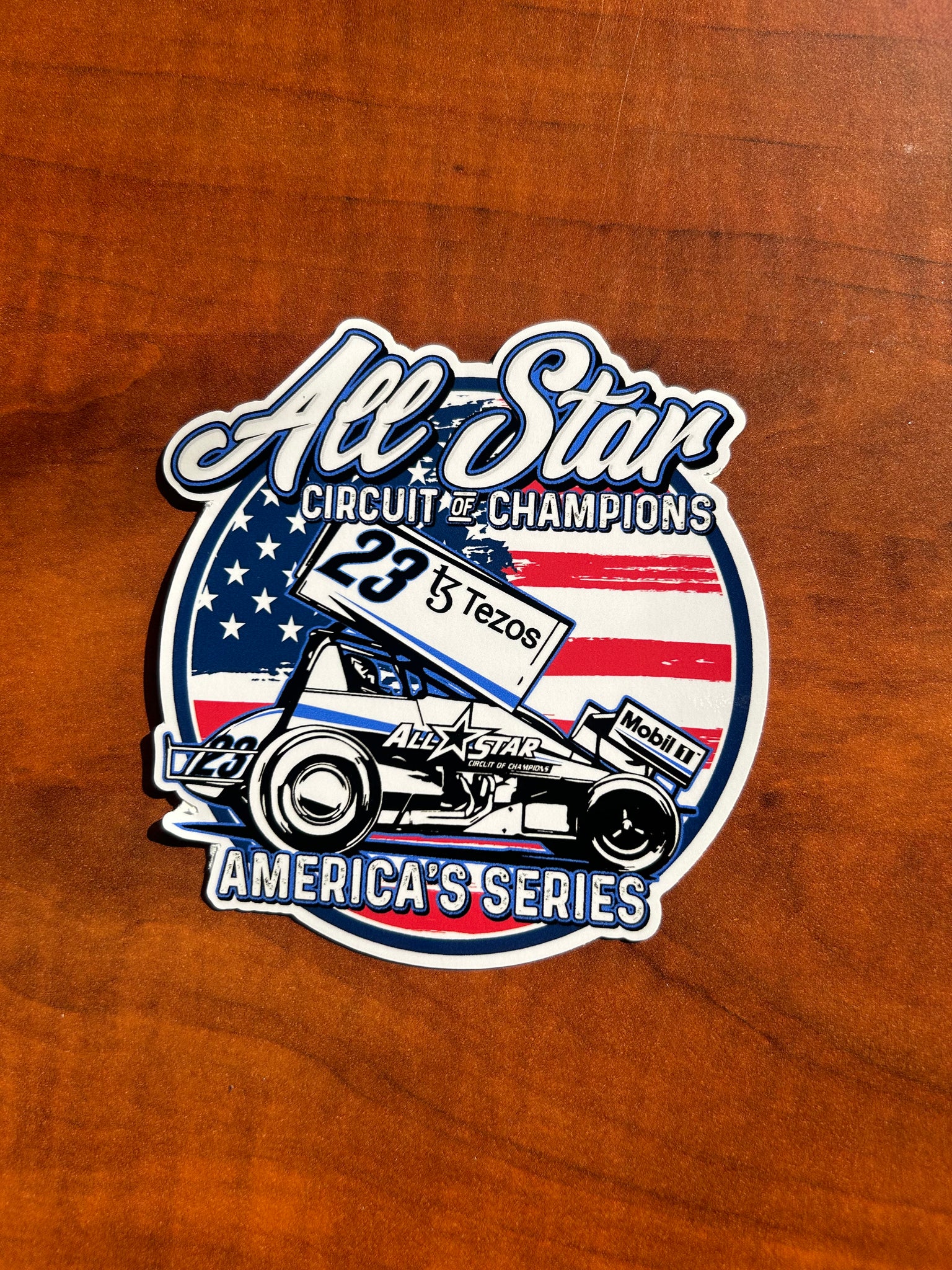 America's Series American Flag Decal