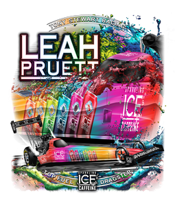 Leah Pruett Sparkling Ice Decal