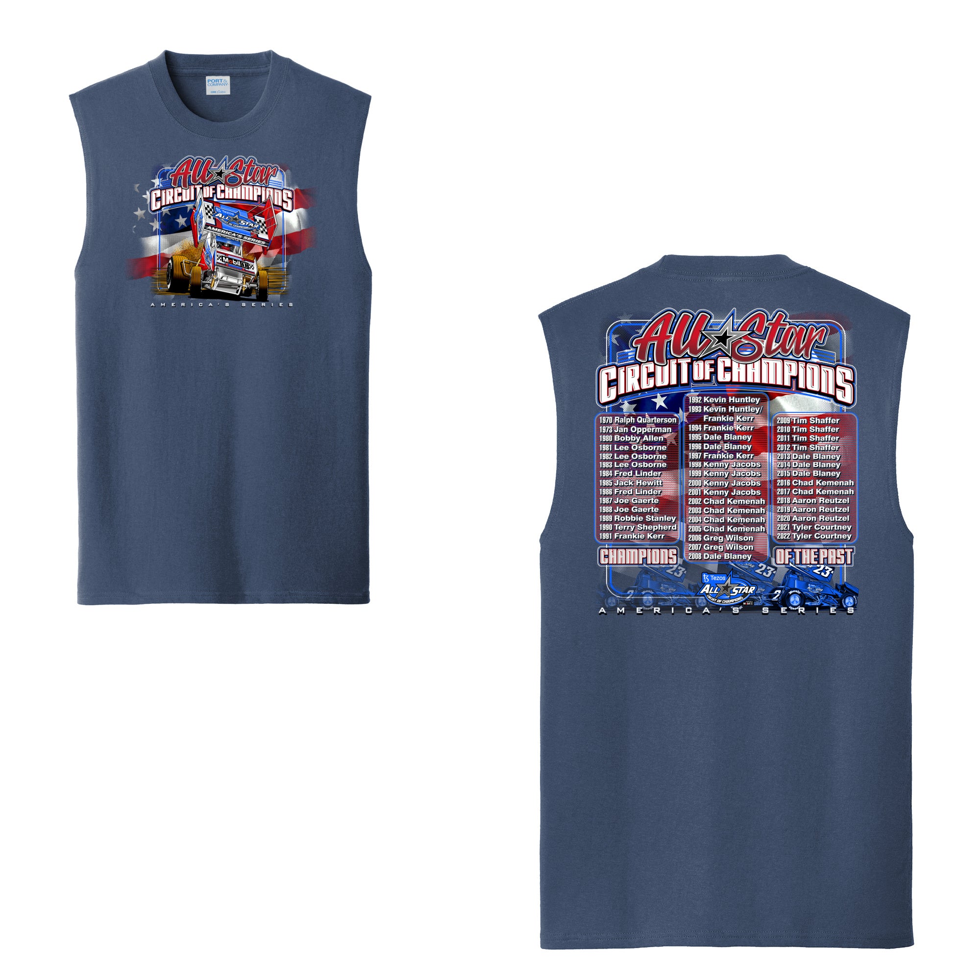 All Star Circuit of Champions Past Champions Men's Muscle Tee