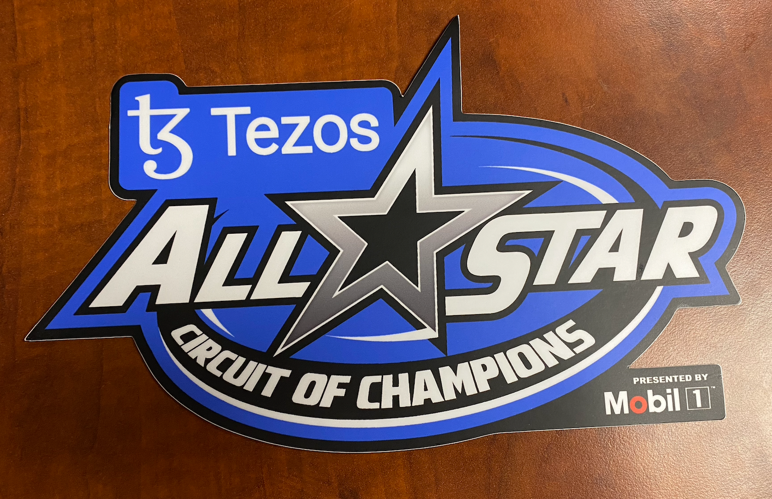 Tezos All Star Circuit of Champions Series Wing Panel Decal