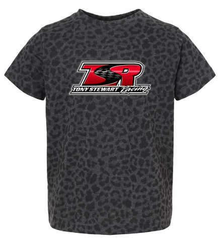 TSR Logo Black Leopard Toddler Tee