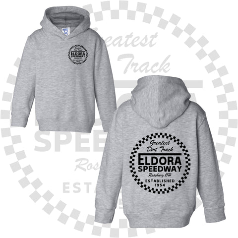 Eldora Speedway Checkers Youth Hoodies
